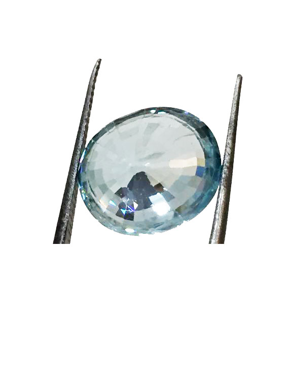 10.55 ratti (9.50 ct) Natural Blue Zircon